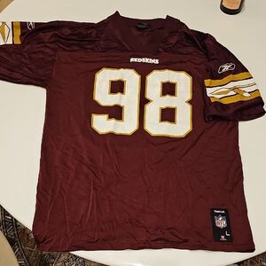 Washington Redskins Brian Orakpo Reebok Maroon and Gold NFL Jersey